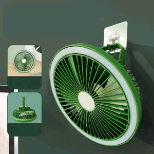 Rechargeable Fan With Table Lamp JD-F11