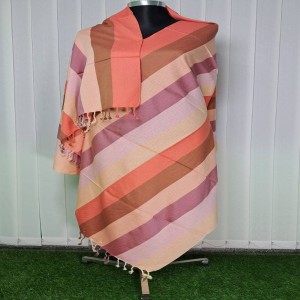 Arong rainbow biscoch shawl 06