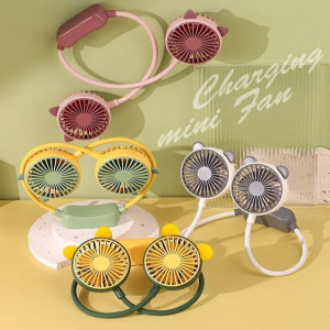 Adjustable Neckband Mini Air Cooler Portable Hanging Fan