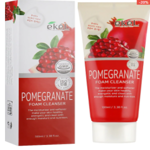 Ekel pomegranate foam cleanser 100ml