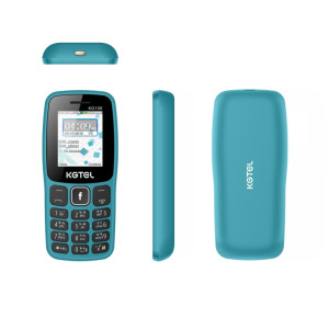 KGTEL (KG106) Mobile Dual-Sim Phone, With Camera, Flash Light, Wireless FM Radio- Blue