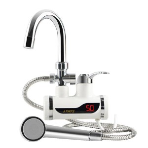 Instant Electric Hot Water Tap With Hand Shower