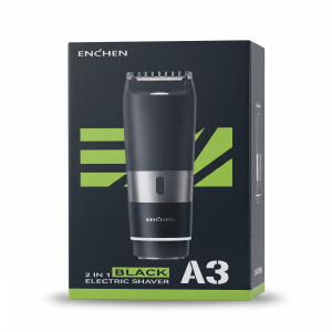 Enchen A3 2-in-1 Electric Shaver & Hair Trimmer - Multi-Functional Rechargeable Grooming Kit for Men