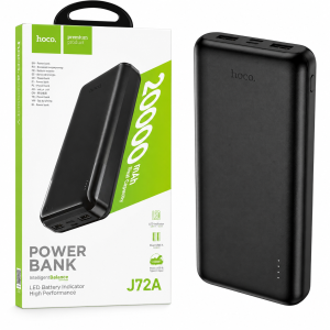 Hoco J72A 20000mAh Power Bank – Dual USB Fast Charging