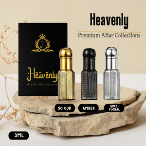 Heavenly Attar 3ML 3Pc Gift Box