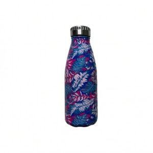 500ml Feather Pattern Stainless Steel Insulated Bottle