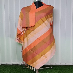 Arong rainbow biscoch shawl