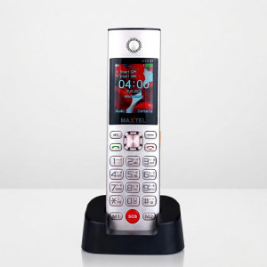 Maxtel Max-21 Ultra Feature Phone with Desktop Charger & Metal Body | 2.0" Screen