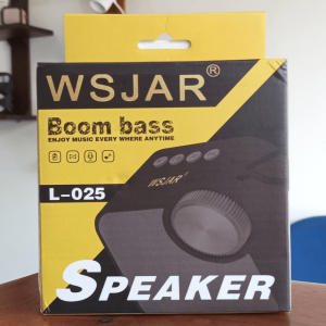 Bluetooth Speaker WSJAR L-025 – Powerful Sound, Compact Design