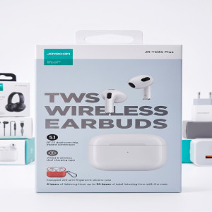 Joyroom JR-T03S Plus TWS True Wireless Earbuds with Wireless Charging Case