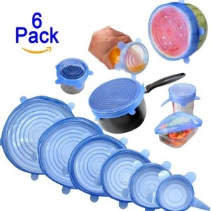 6pcs Food Grade Silicone Covers