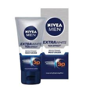 Nivea Men Extra White 10X Effect Brightening Moisturizer 40ml Vitamin Power SPF30 PA+++ by Mavens Collection