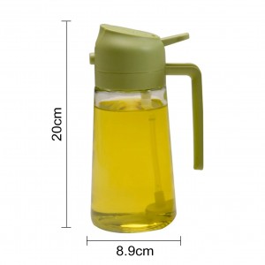 Dual Function Oil Dispenser Sprayer Misting Bottle 600ml