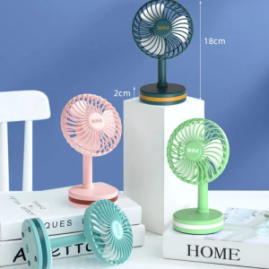 Usb Rechargeable 500Mah Mini Electric Fan Or Cooler Desktop Fan
