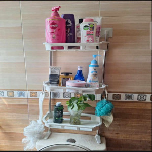Shelf Above The Toilet Tank,Toilet Rack,Punch-free Multi-functional Storage Rack With Supporting Feet Bathroom AccessoriesShelf Above The Toilet Tank,Toilet Rack,Punch-free Multi-functional Storage Rack With Supporting Feet Bathroom Accessories