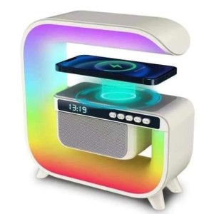 Atmosphere RGB Light Bluetooth Speaker With Wireless Charging