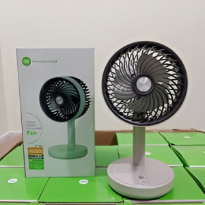 DP-7639 Rechargeable 4000mAh Lithium Battery Adjustable Desk Fan