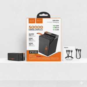 Hoco DB100A 50000mAh Power Bank with 65W Fast Charging