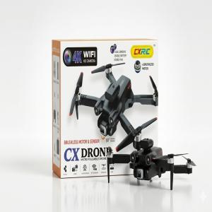 CX Drone: 4K HD Dual Camera Foldable RC Drone