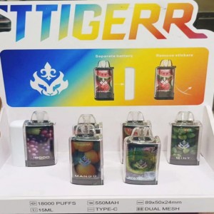 TTIGERR 18000 Puffs Vape 15ml