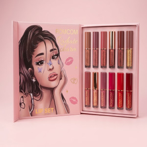 ROMCOM Radiate Charm Lip Set - Premium Long-Lasting Lip Combo Box