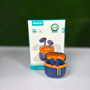 Mobicom EQ20 ENC AIR BUDS 20 Hours Battery Backup