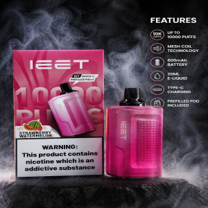 IEET 10K Disposable Vape Kit In Strawberry Watermelon Flavor 20ml