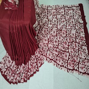 Silk Batik Sharee 11