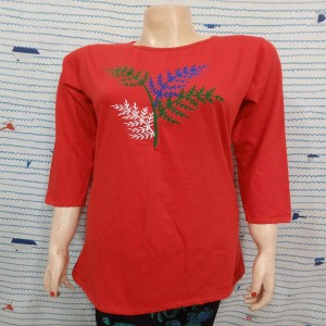 Embroidered Ladies T-Shirt 02