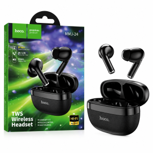 Hoco MMJ-24 TWS Wireless Earbuds Bluetooth 6.0 – Hi-Fi Audio