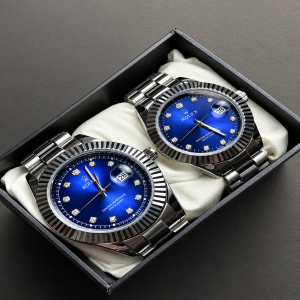 Couple Set Rolex Oyster Perpetual Datejust-Style Watches