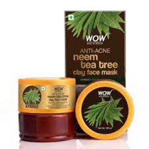 Anti-Acne Neem & Tea Tree Clay Face Mask