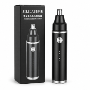 JILILAI Electric Nose and Ear Hair Trimmer – Portable Personal Grooming Tool