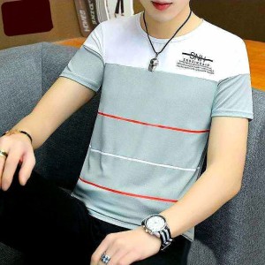 Printed Round Neck T-shirt For Men - 15