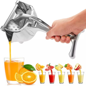 Fruit Press Manual Juicer – Heavy Duty Hand Juice Extractor