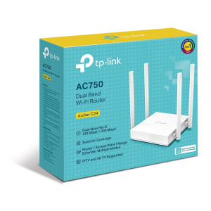 TP-Link Archer C24 AC750 Dual-Band WiFi Router