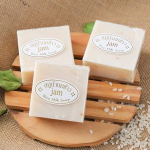 Jam Rice Milk Soap with Collagen For Fairness & Dark Spots (60g)