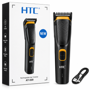 HTC AT-509 Rechargeable Hair Trimmer USB Professional Beard & Hair Clipper