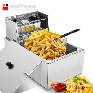 Hoffmans Commercial 6 Liter Electric Deep Fryer HM-88-1