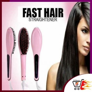 Fast Hair Straightening Brush (2 in 1)