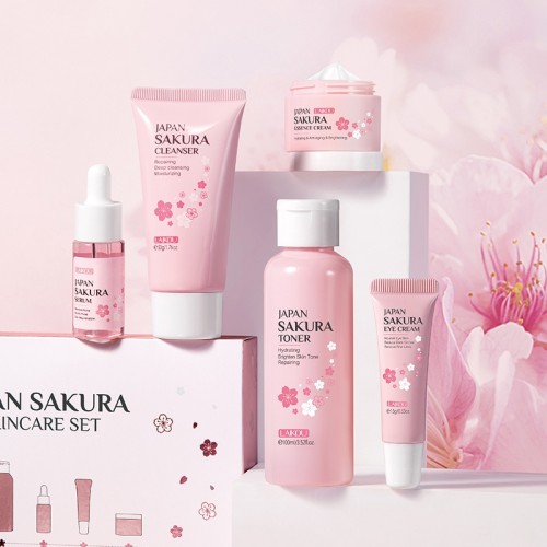 Laikou Japan Sakura Skincare Set - 207 gm | Products | B Bazar | A Big Online Market Place and Reseller Platform in Bangladesh