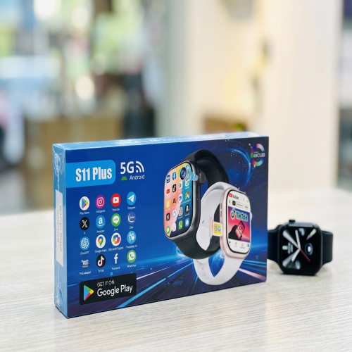 S11 Plus 5G Android Smart Watch | Super AMOLED Display & Sim Supported | Products | B Bazar | A Big Online Market Place and Reseller Platform in Bangladesh