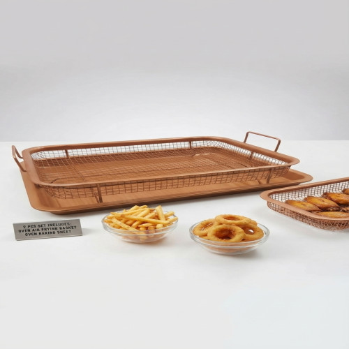 Home Oven Air Fryer Basket and Baking Sheet 2 Pcs Set (HD-8031) | Products | B Bazar | A Big Online Market Place and Reseller Platform in Bangladesh