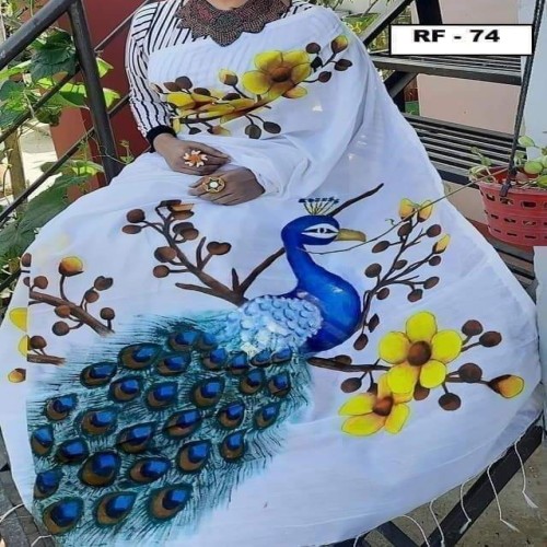 Hand print Half silk single sharee 44 | Products | B Bazar | A Big Online Market Place and Reseller Platform in Bangladesh
