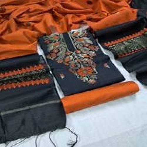 Half silk jamdani mina kari work three pcs 5 | Products | B Bazar | A Big Online Market Place and Reseller Platform in Bangladesh