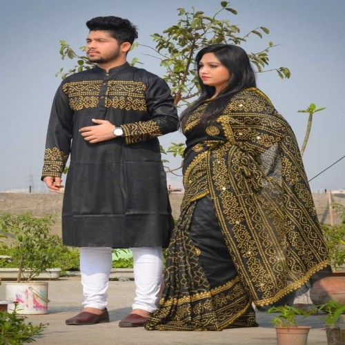 Block Print Couple Dress-12 | Products | B Bazar | A Big Online Market Place and Reseller Platform in Bangladesh