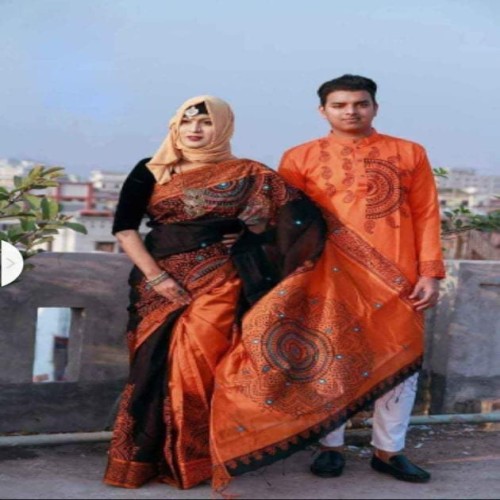 Block Print Couple Dress-29 | Products | B Bazar | A Big Online Market Place and Reseller Platform in Bangladesh