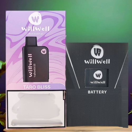 WillWell Taro Bliss Prefilled Pod + Battery | Products | B Bazar | A Big Online Market Place and Reseller Platform in Bangladesh