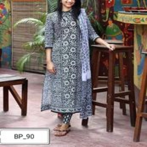 Block Print Three Pcs-39 | Products | B Bazar | A Big Online Market Place and Reseller Platform in Bangladesh