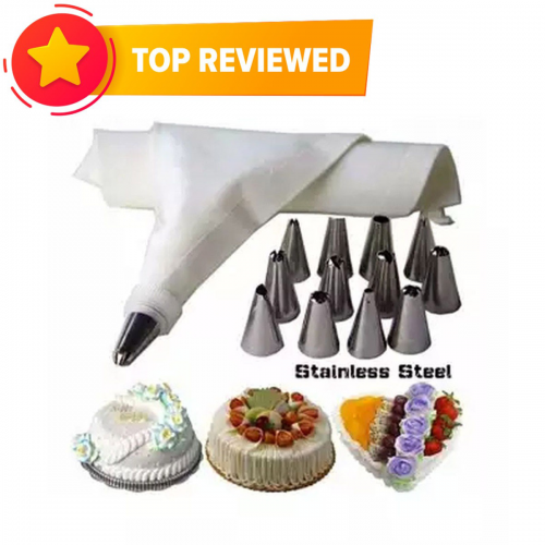 Stainless Steel Pastry Gun 8 Piece | Products | B Bazar | A Big Online Market Place and Reseller Platform in Bangladesh